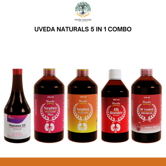Uveda Naturals 5 in 1 Combo