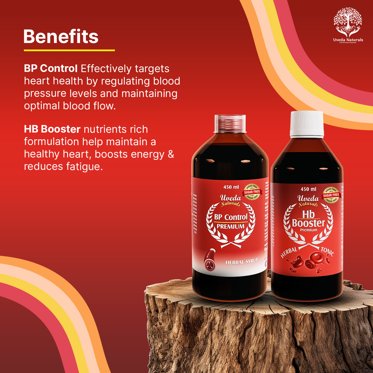 BP Control Premium, and HB Booster Premium Sugar-Free Combo