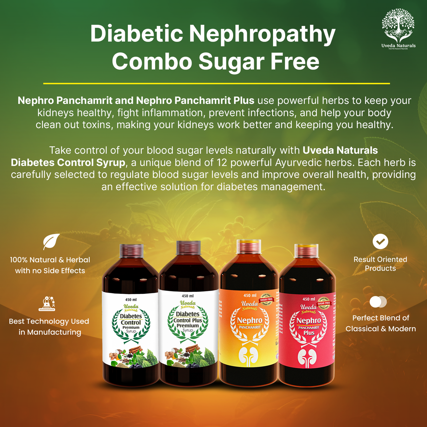 Diabetic Nephropathy Combo Sugar Free