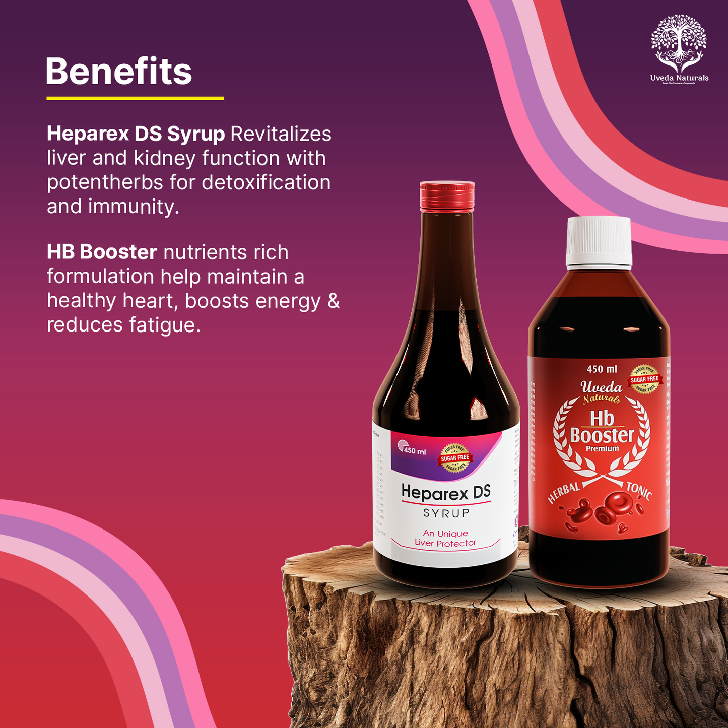 HB Booster and Heparex DS Sugar Free Combo