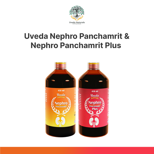 Uveda Nephro Panchamrit and Nephro Panchamrit Plus combination