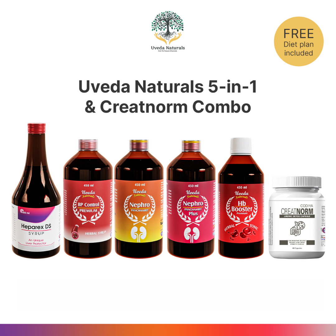 Uveda Naturals 5-in-1 & Creatnorm Combo